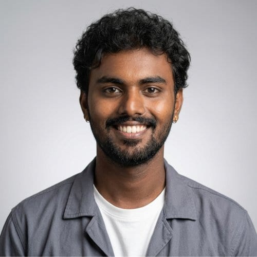 Portrait of Manoj Gowda R